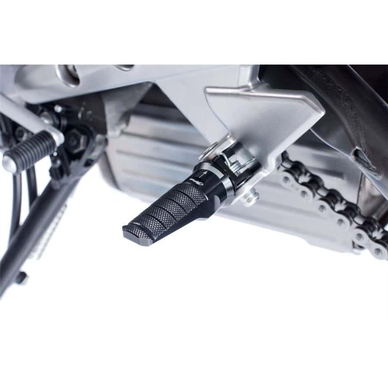 APRILIA SHIVER 900 17' - 19' ESTRIBERAS PILOTO RACING APRILIA SHIVER 900 17' - 19' ESTRIBERAS PILOTO RACING